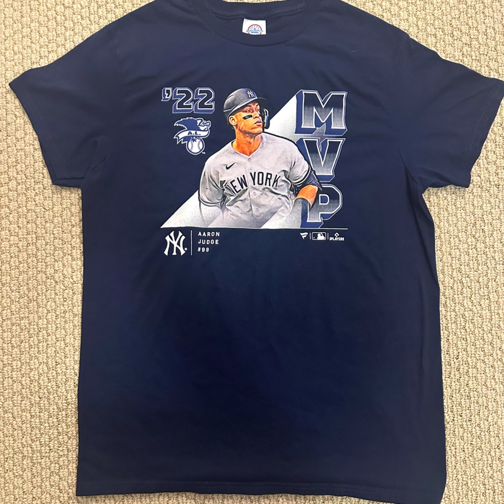 Aaron Judge ‘22 AL MVP Fanatics T-Shirt Size M